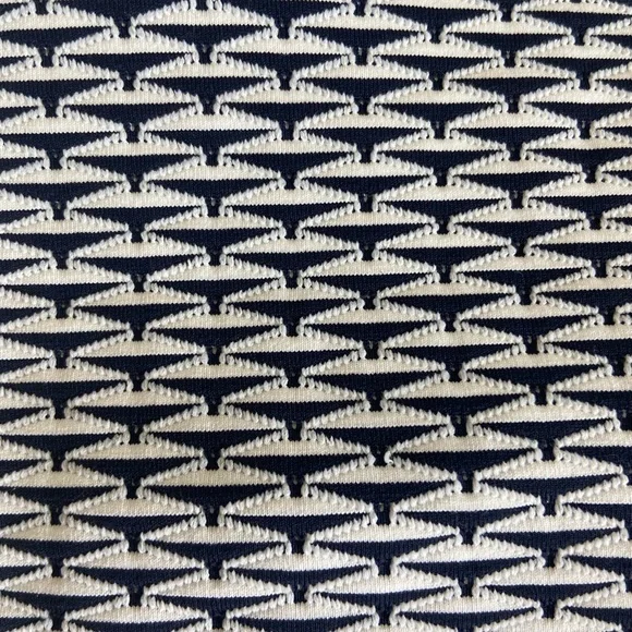 White and many blue onia swimsuit - Picture 2 of 4